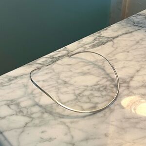 Free People Sleek Silver Necklace